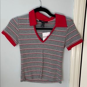 Forever 21 collared short sleeve shirt